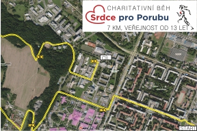 MAPY B H Porubajk - Mapa Run7km 24 Mala 1